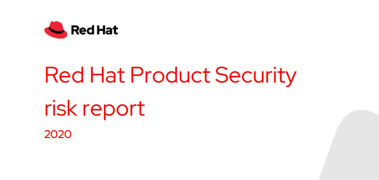 Red hat product security risk report