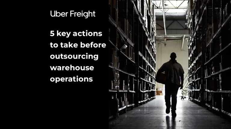 5 key actions to take before outsourcing warehouse operations
